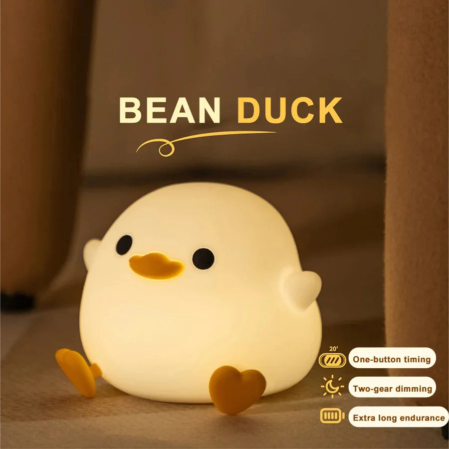 Doudou Duck Silicone Night Light by Anti Spier