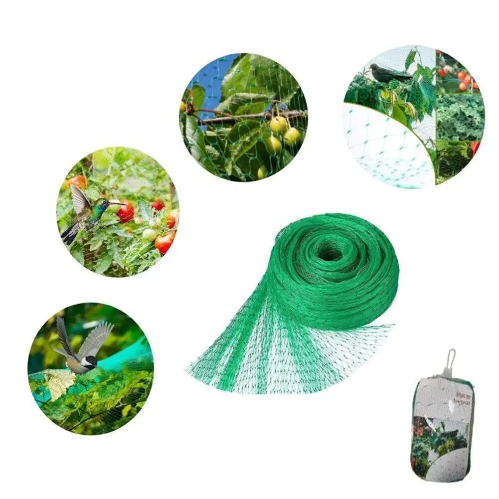 33FT Anti Bird Netting Pond Net Protection Tree Crops Plants Fruits Garden Mesh by Anti Spier