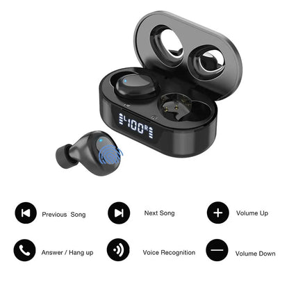 Bluetooth 5.0 Wireless Earbuds by Anti Spier