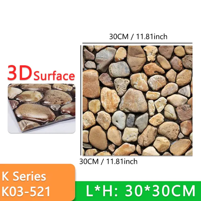Thick Self-Adhesive Marble Floor Stickers by Anti Spier