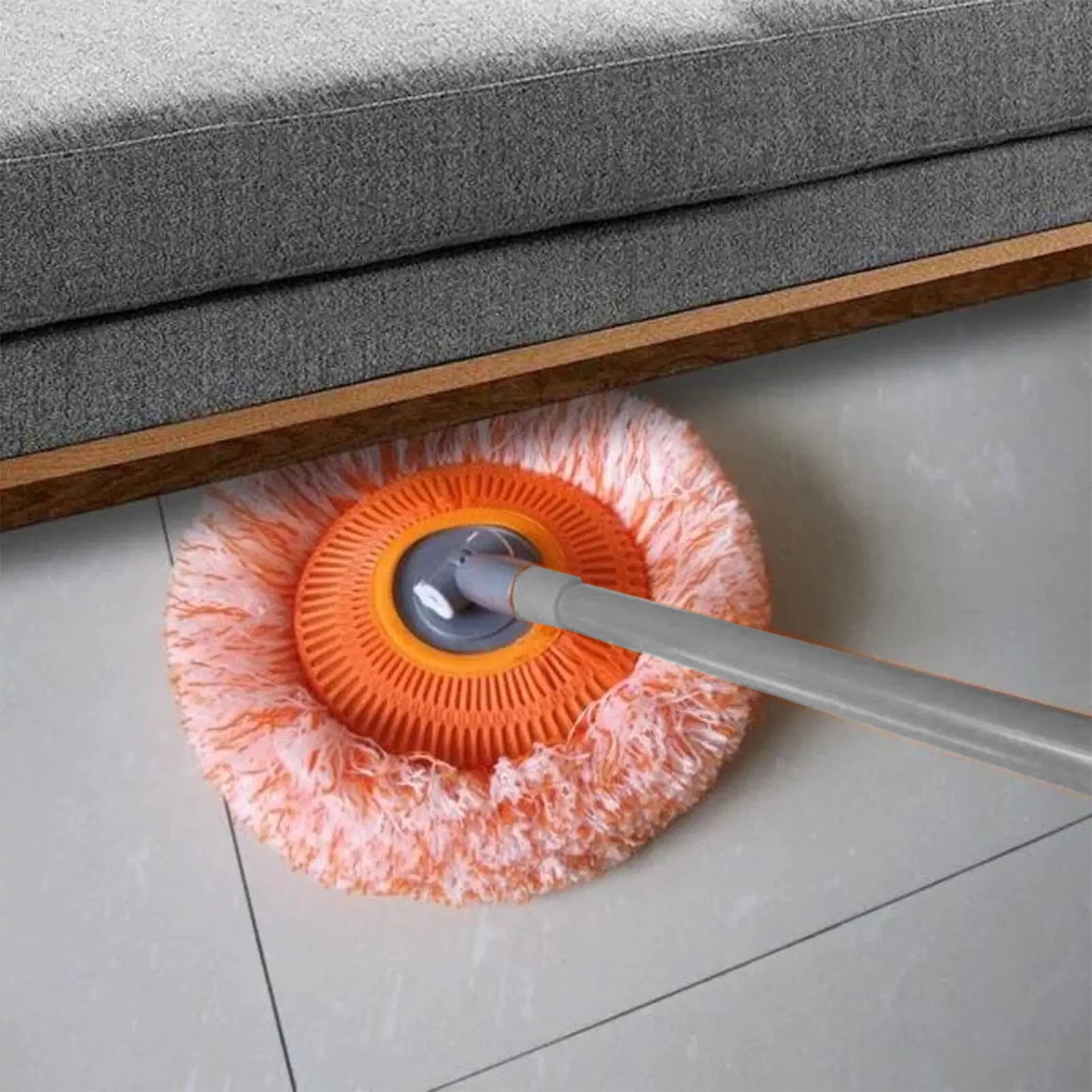 Floor Mop with Extendable Long Handle by Anti Spier