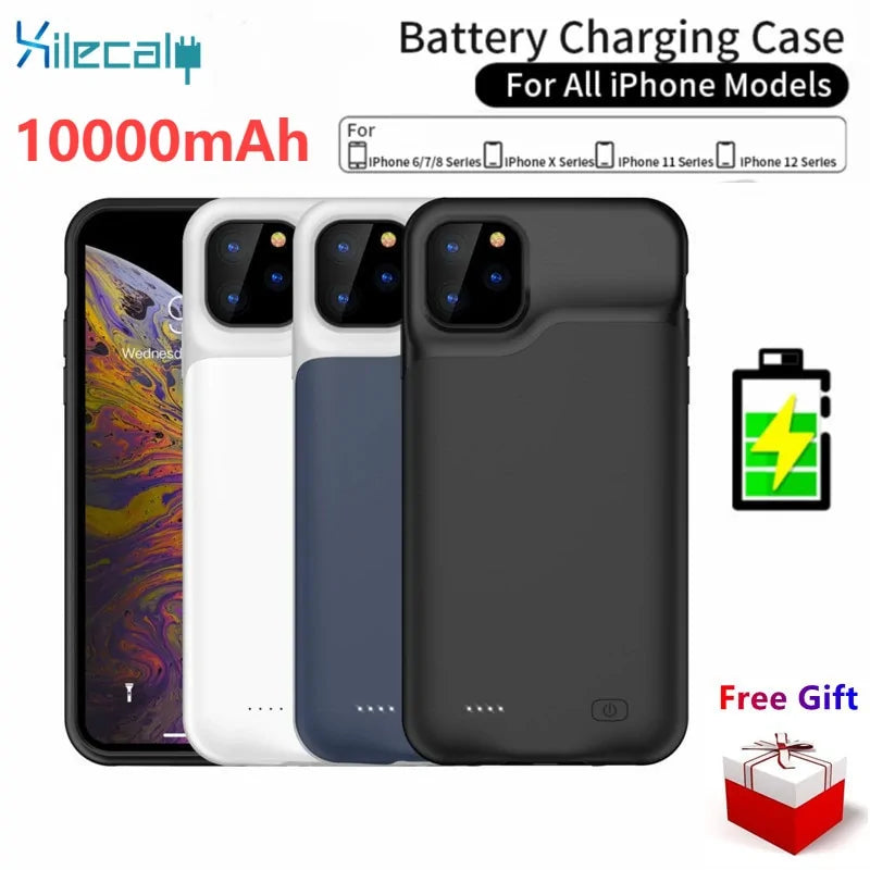 Battery Case For iPhone by Anti Spier