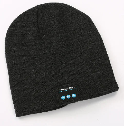 LED Hat With Stereo Headset by Anti Spier
