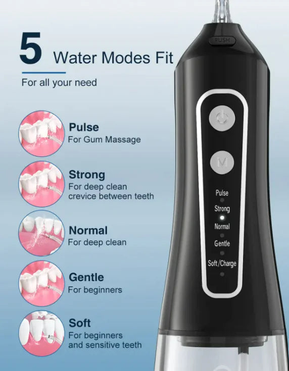 Home Fashion Minimalist Rechargeable Oral Irrigator by Anti Spier
