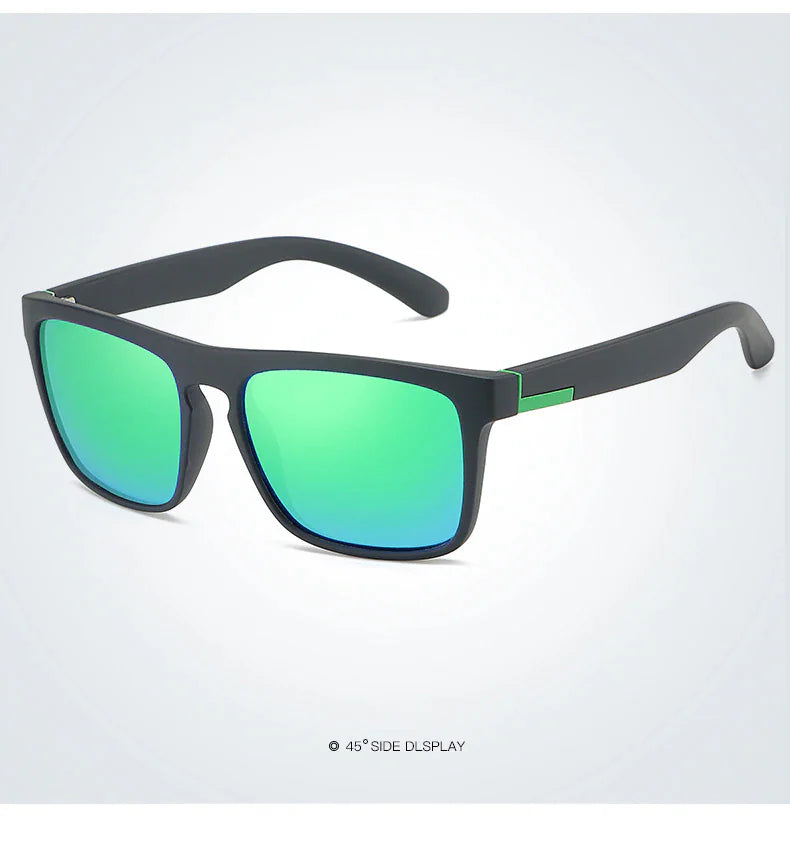 Square Polarized Sunglasses For Men Women Outdoor Sports Driving Glasses Golfing by Anti Spier