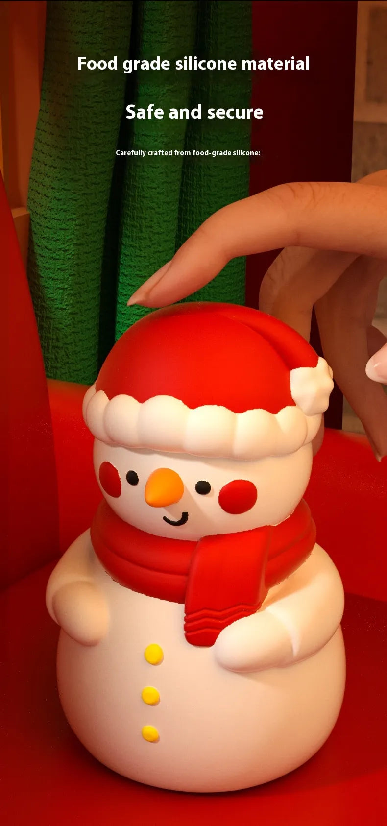Snowman Night Lamp by Anti Spier