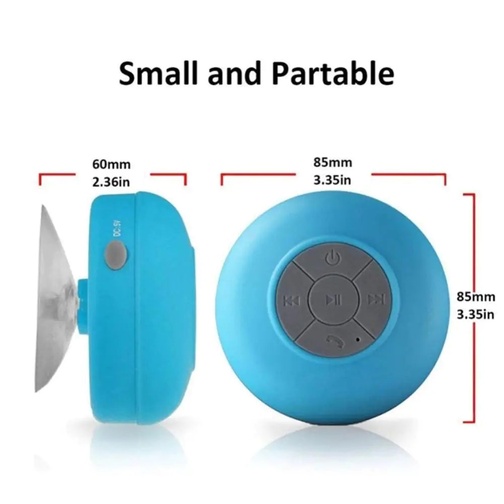 Hands-free Calling Small Waterproof Bluetooth Speaker by Anti Spier