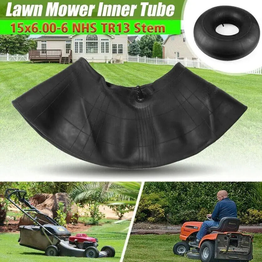 2PCS 15x6.00-6 Lawn Mower Tire Inner Tubes 15X6-6, 15X6x6, 15/6x6 TR13 Valve ATV by Anti Spier