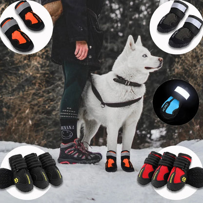 Waterproof Reflective Dog Boots by Anti Spier