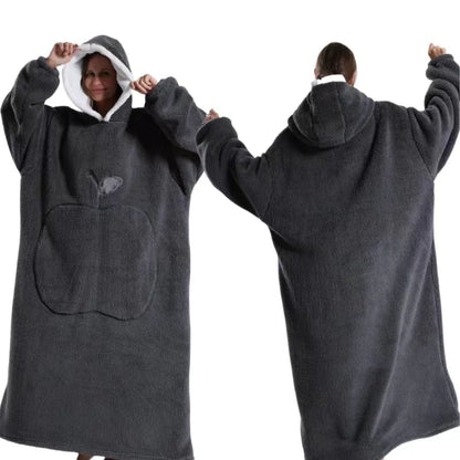 Lengthened Solid Color Home Lazy Clothes by Anti Spier