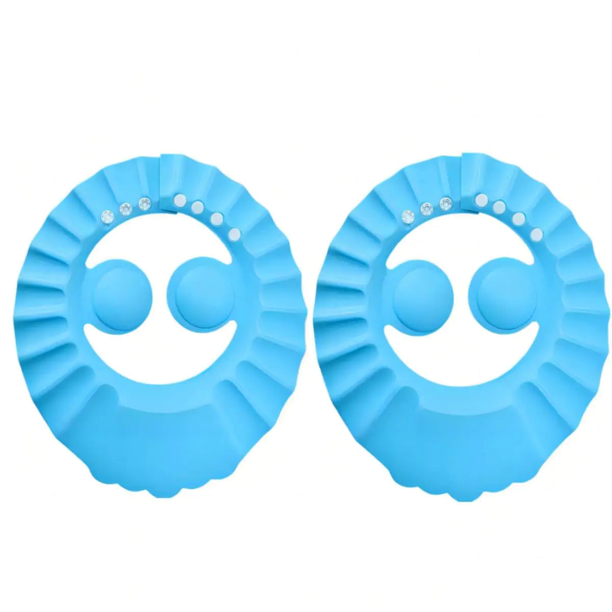 GUIYAL 2pcs with Earshield Safe Shampoo Shower Bathing Protection Bath Cap Soft Adjustable Visor Hat for Toddler Baby Kids Children … by Anti Spier