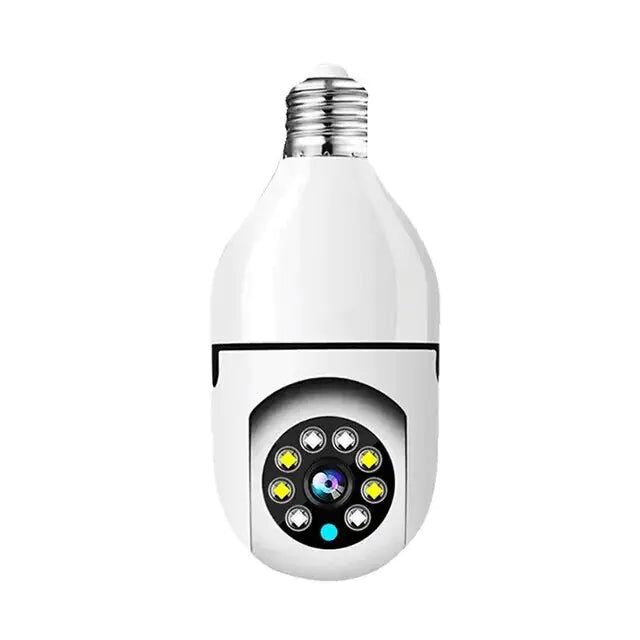 Smart 5G Surveillance Bulb: Full-Color Night Vision by Anti Spier
