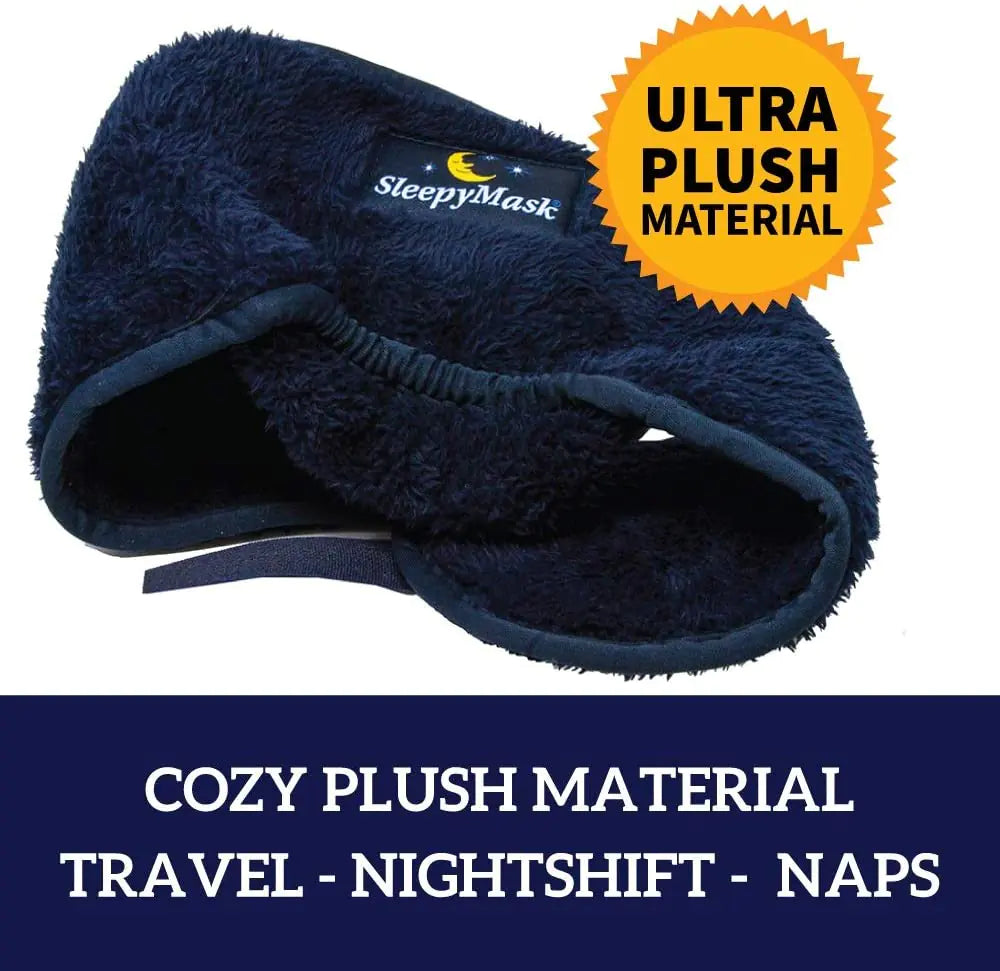 The Perfect Travel Sleeping Mask - Innovative Above Nose Light Blocking by Anti Spier