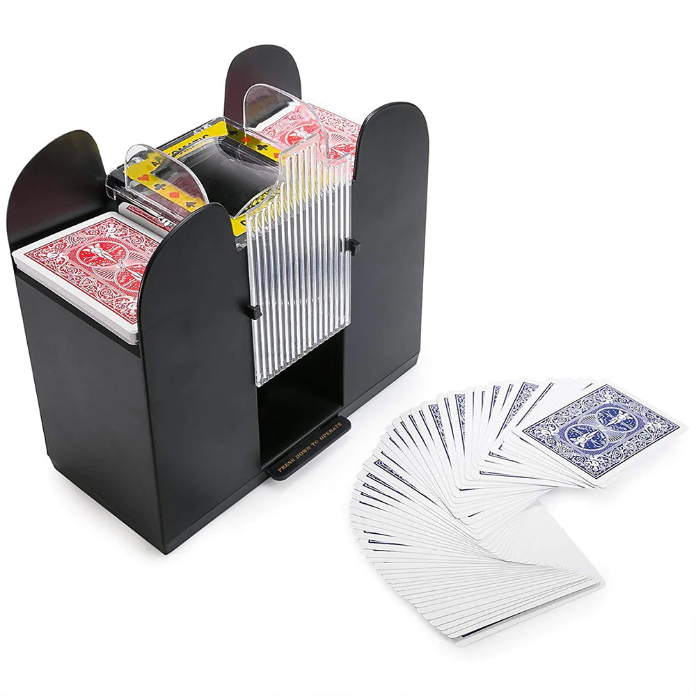 Automatic Shuffling Device for Game Cards by Anti Spier