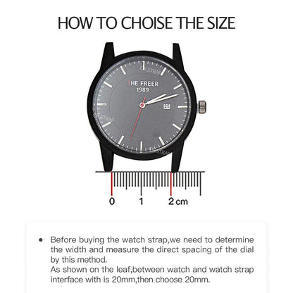 18mm 20mm 22mm Durable Military Woven Nylon Wrist Watch Band Quick Release Strap by Anti Spier