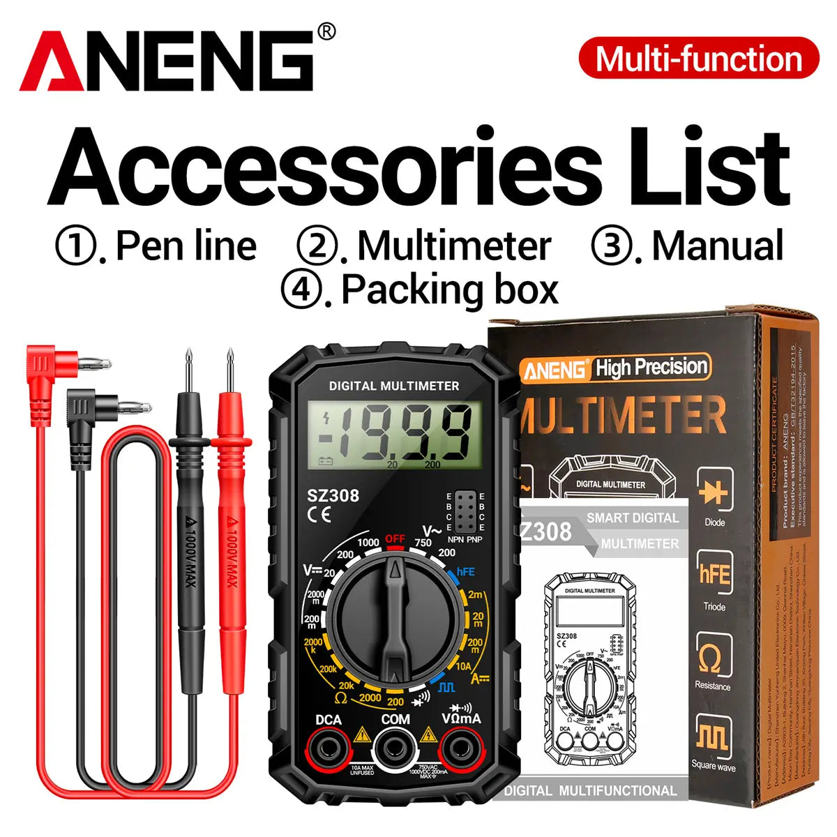 High-Precision Digital Multimeter by Anti Spier