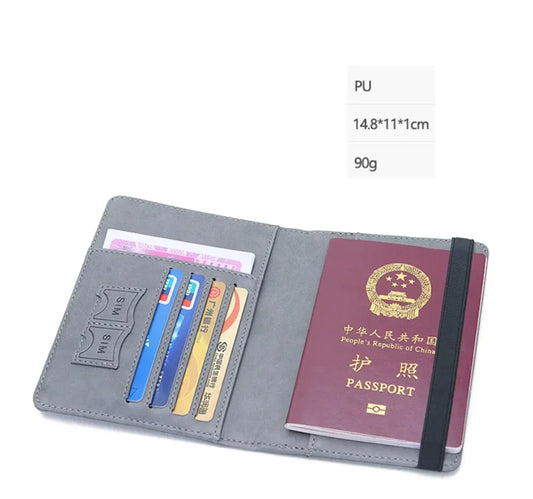 Premium Travel Passport Cover by Anti Spier