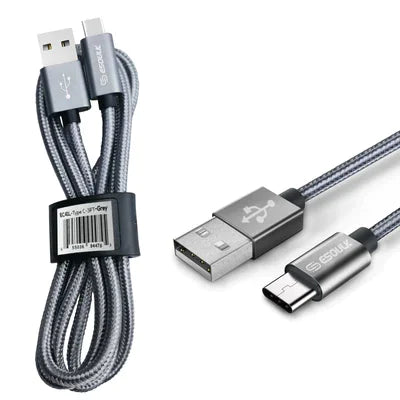 Esoulk 3.3ft Nylon Braided USB Cable For Type-C by Anti Spier