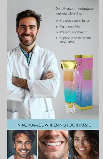 Niacinamide Powerful Whitening Toothpaste by Anti Spier