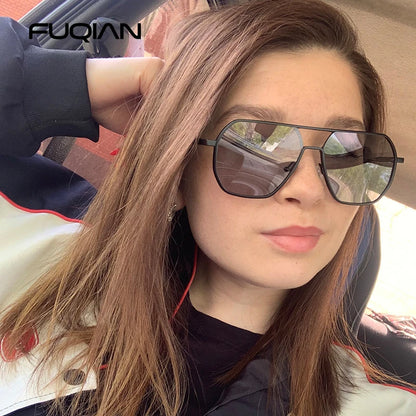 Luxury Metal Photochromic Sunglasses by Anti Spier