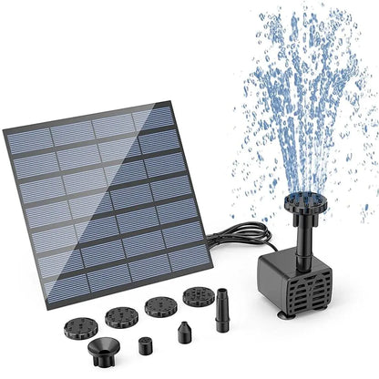 Solar Power Fountain Submersible Floating Water Pump Bird Bath Pond Garden Pool by Anti Spier