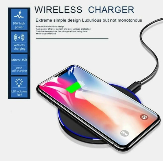 20W Wireless Charger Fast Charge Pad For Samsung iPhone XS Max X XR 12 13 Pro by Anti Spier