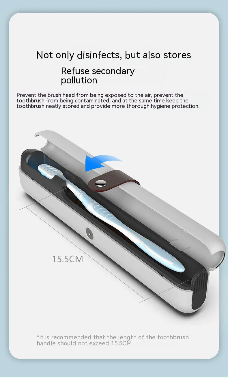 Portable Toothbrush Sterilizer by Anti Spier