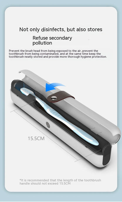 Portable Toothbrush Sterilizer by Anti Spier