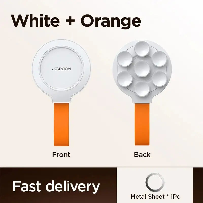 Joyroom Magnetic Suction Cup Phone Mount Hand-Free Mirror Shower Silicone Suction Phone Case Grip Stand Holder For iPhone 15 Pro by Anti Spier
