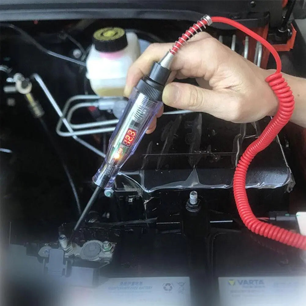 Digital Electric Voltage Circuit Tester Automotive Test Light Car Truck 6-24V US by Anti Spier