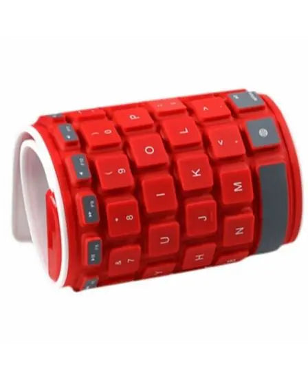 Type Out Of A Box With Flexible Silicone Bluetooth Keyboard by Anti Spier