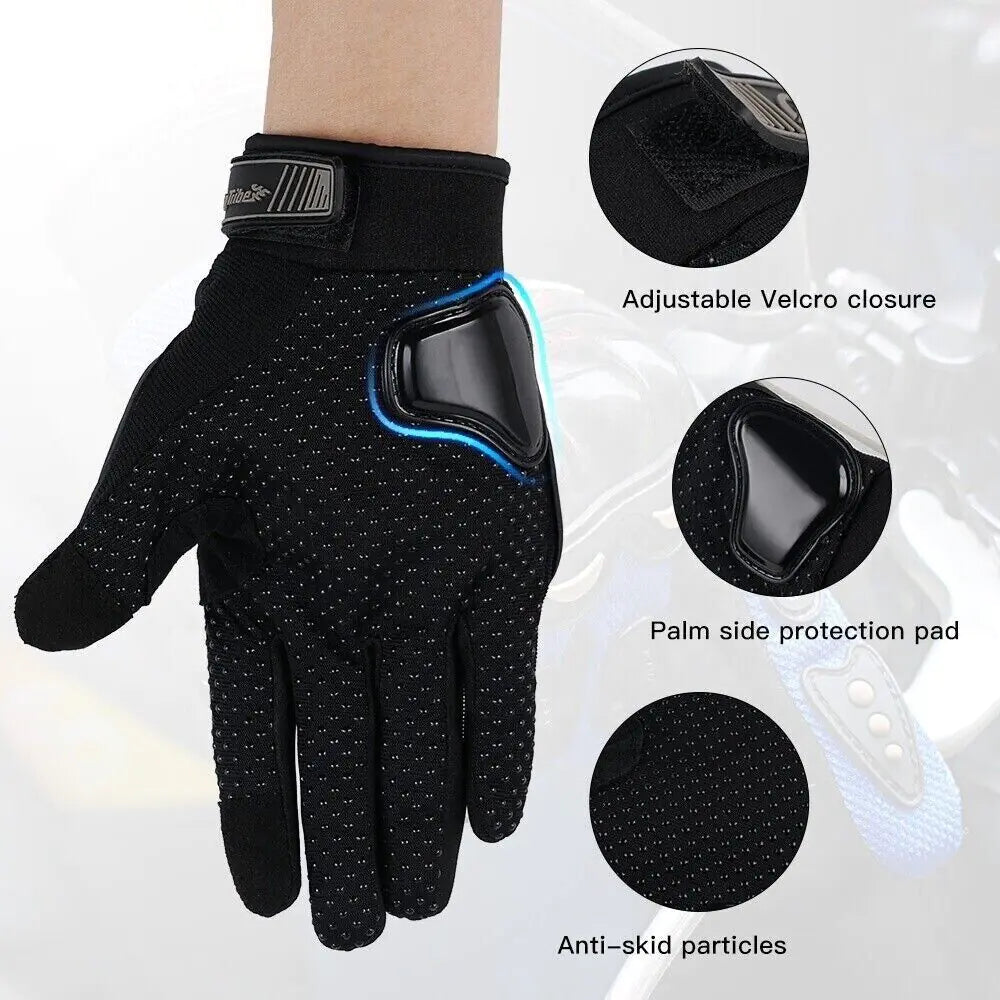 Racing Motorcycle Motorbike Motocross Riding Dirt Bike Full Finger Sports Gloves by Anti Spier