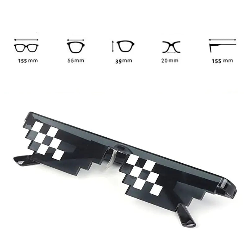 8 Bit Thug Life Sunglasses by Anti Spier