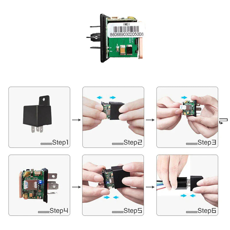 GPS Tracker Real-Time Tracking Locator Device GPRS GSM Car/Motorcycle Anti Theft by Anti Spier
