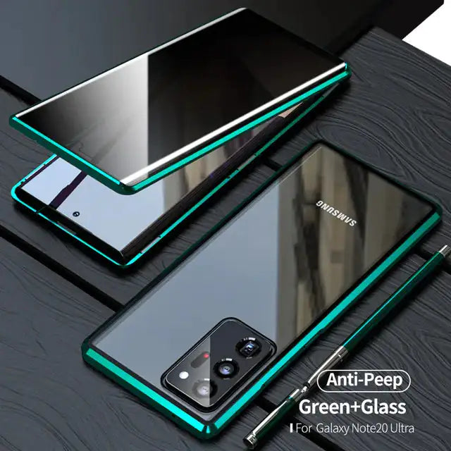 Black Out Privacy Case for Samsung Galaxy - Complete Screen Blackout Protection by Anti Spier