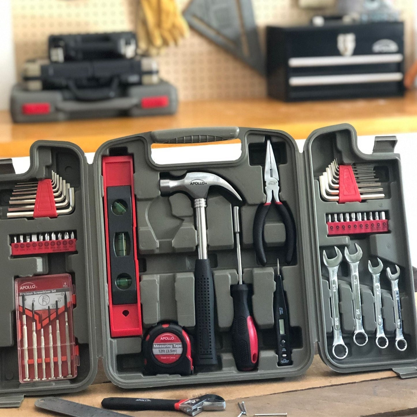 53 Piece Household Tool Kit - DT9408 by Apollo Tools