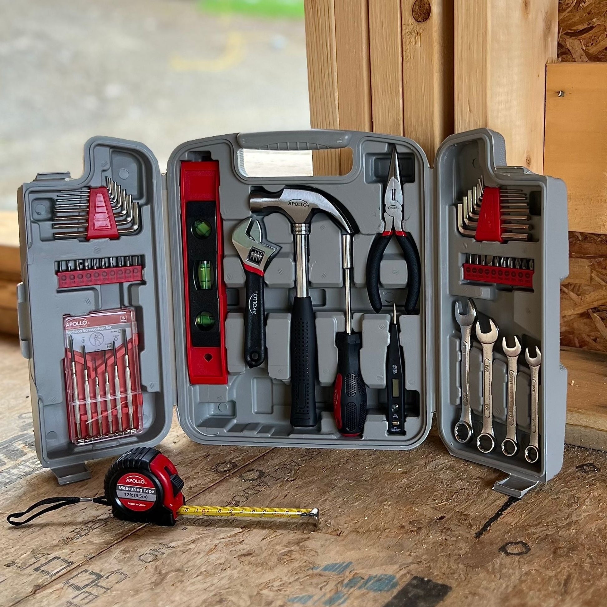 53 Piece Household Tool Kit - DT9408 by Apollo Tools