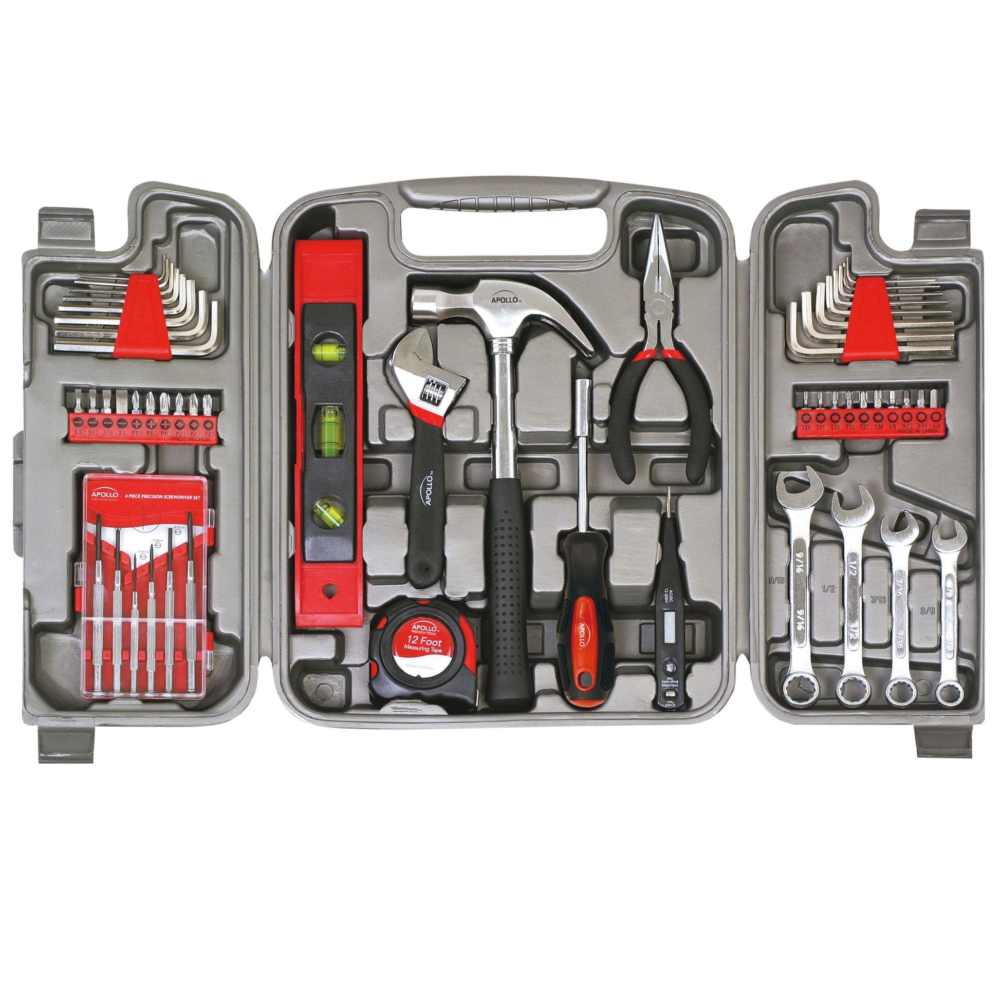 53 Piece Household Tool Kit - DT9408 by Apollo Tools