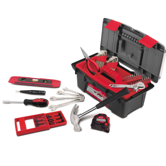 53 Piece Household Tool Kit with Tool Box - DT9773 by Apollo Tools