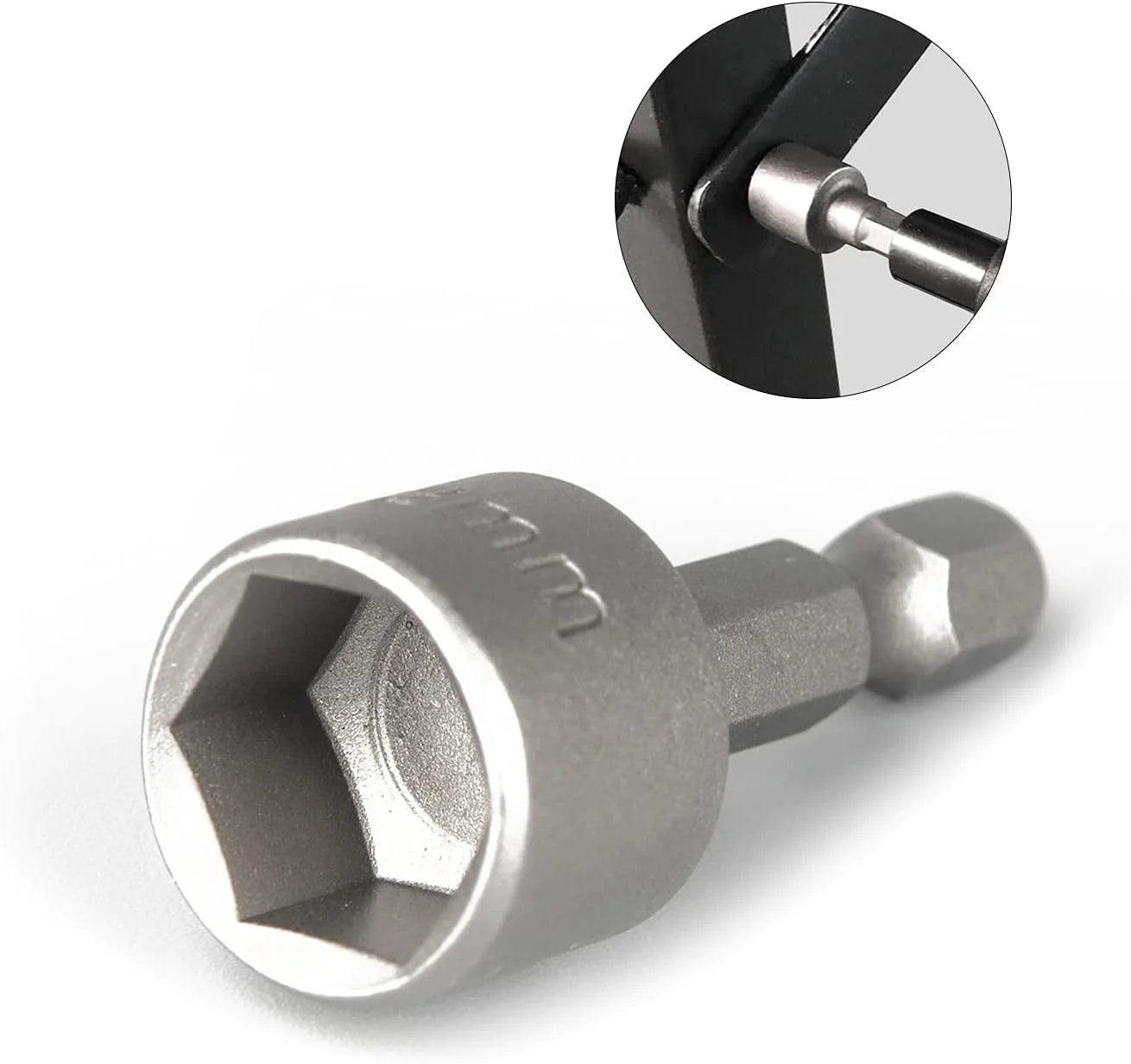 14 PCS Power Nut Driver Bit Set Quick Change MM & SAE Impact 1/4" Hex Shank USA by Anti Spier