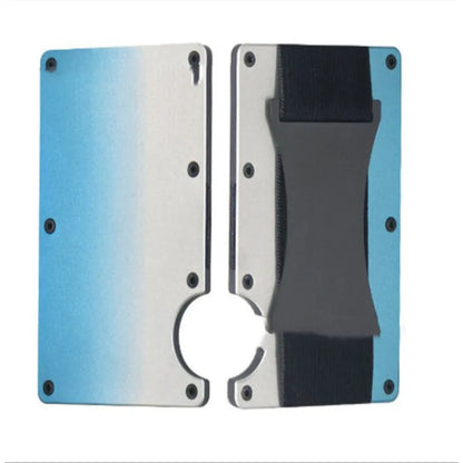 New Metal Card Bag Carbon Fiber Wallet Wallet RFID Anti-theft Swiping Blocking Technology by Anti Spier