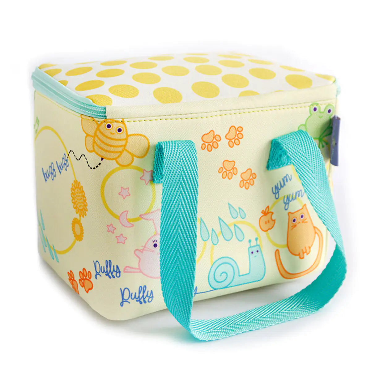 Milk&Moo Insulated Lunch Box For Kids, Yellow by Anti Spier