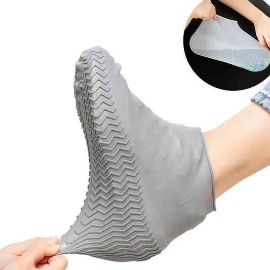 Waterproof Shoe Cover Silicone Boots by Anti Spier