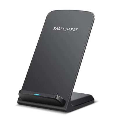 Qi Wireless Fast Charger Charging Pad Stand Dock For Samsung Galaxy iPhone Phone by Anti Spier