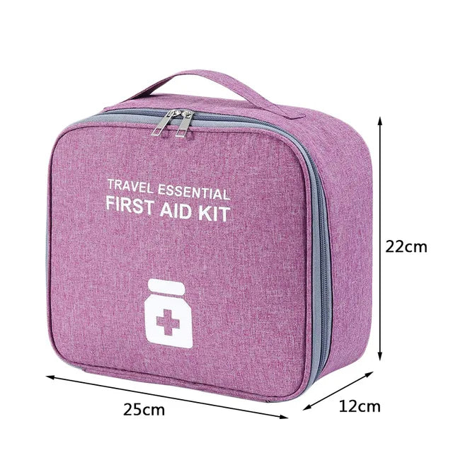 Large Capacity First Aid Kit Home Medicine Storage by Anti Spier