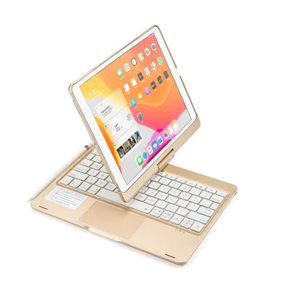Led Backlight Touchpad Bluetooth Keyboard Case by Anti Spier