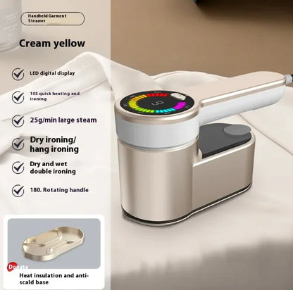 Steam Pressing Machines Rotating Handheld Garment Steamer Wet And Dry Dual-use by Anti Spier