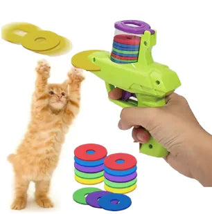 Cat Chase Foam Disc Launcher by Anti Spier