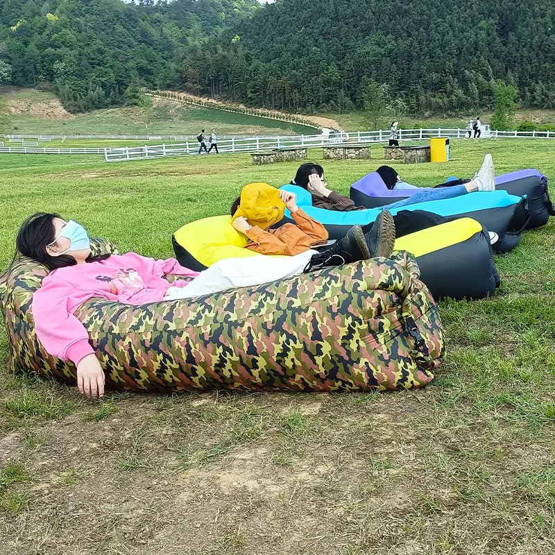 Inflatable Sofa Bed by Anti Spier