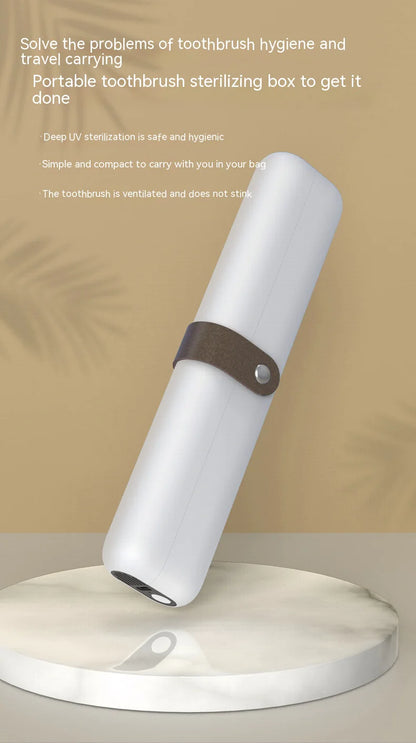 Portable Toothbrush Sterilizer by Anti Spier